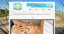 Desktop Screenshot of follybeachmassage.com
